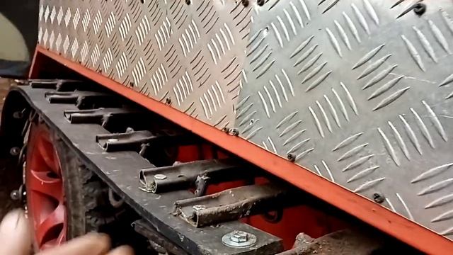 самодельный мини вездеход. обзор гусениц смотреть онлайн