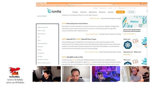 Kubernetes 1.23 y TikTok coge codigo open source de OBS - OnTheNubs #34 смотреть онлайн