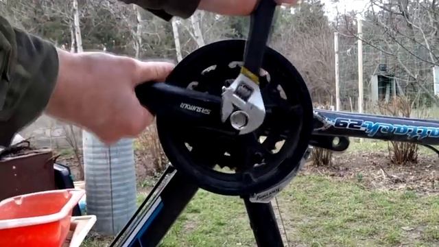 Как заменить шатуны на велосипеде