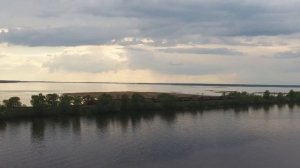 Московское Море, Тверская область. Съёмка железнодорожного моста с квадрокоптера.