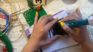 Рисуем 3D ручкой. Трафарет для 3D ручки "Макет растительной клетки"