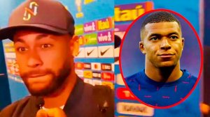 NEYMAR' surprising BEHAVIOR when ASKED about his RELATIONSHIP with MBAPPE