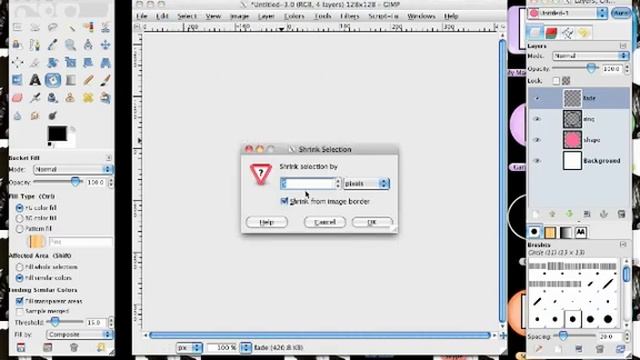 How to make a Mac OS Icon on Gimp смотреть онлайн