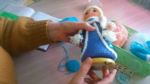 Снегурочка крючком//Автор И. Кистаева//МК, Часть - 2 // Тело.