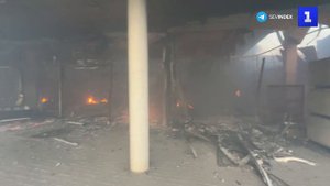 Торговый центр «Галактика» в Донецке сгорел дотла после удара ВСУ