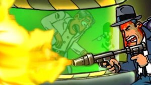 Во всем виноват ПРОФЕССОР в игре про Зомби Guns Gore & Cannoli