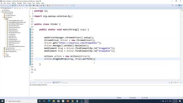 Selenium WebDriver Tutorial #27 - How to Perform Drag and Drop in Selenium