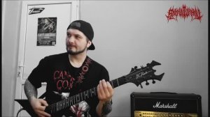 Cannibal Corpse - Staring through the eyes of the dead (Guitar cover)