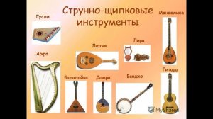 Музыкальные инструменты - струнно-щипковые