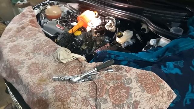 Замена  сцепления на Весте- ставим LUK.