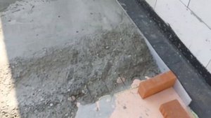 #008 Утепленная отмостка, ливневая канализация