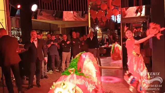 Заказать китайское шоу танец льва на китайский новый год и праздник в Москве - танец китайского льва