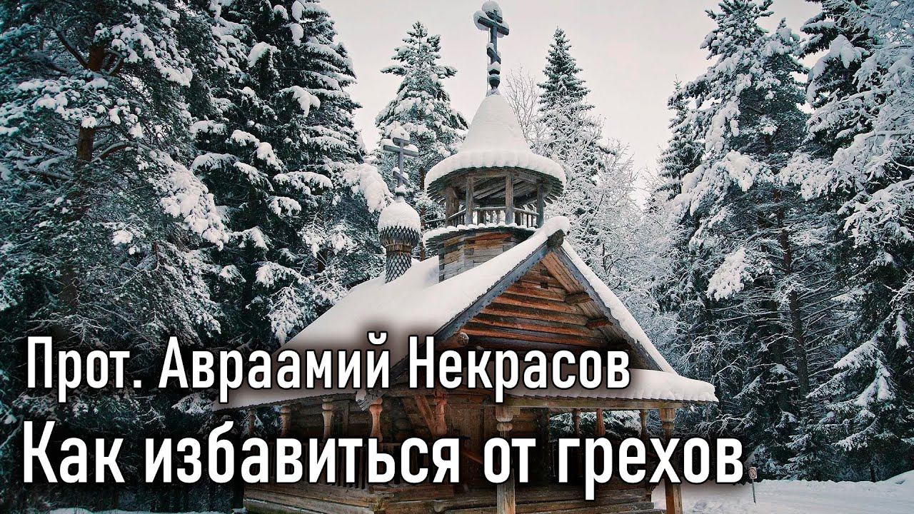 Как избавиться от грехов. Прот. Авраамий Некрасов / Наставления старцев Саровской пустыни