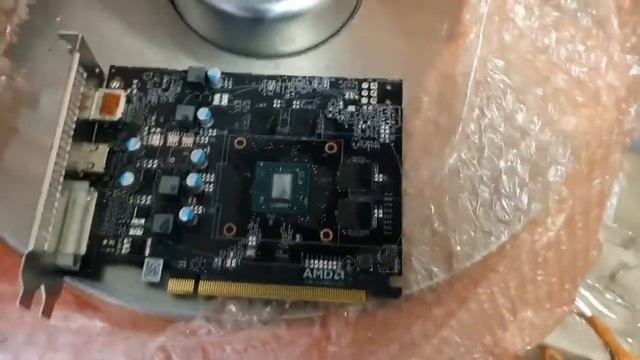 Восстановление после залития видеокарты PowerColor RX550 4Gb смотреть онлайн