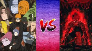 Кто сильнее? Гай против Акацуки