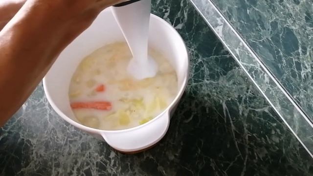 Суп-пюре из кабачков смотреть онлайн