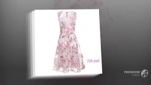 Покупки Одежды с AliExpress - Красивое летнее платье смотреть онлайн