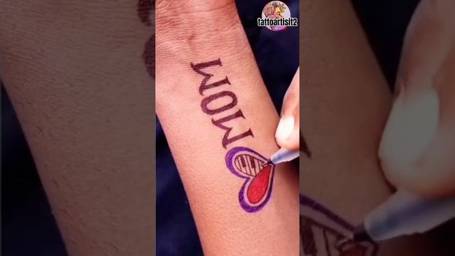 Mom❣️tatto #shorts #short #youtubeshorts #viral #trending #mom #tattoartist2#shortsfeed#shortvideo