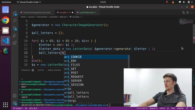 Coding Challenge #1 | PHP OCR / Text Recognition | Part 1: Letter Recognition