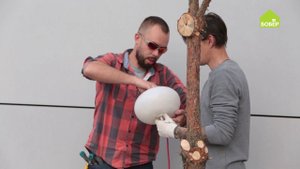 Как сделать торшер из сосны. Экологичная мебель своими руками
