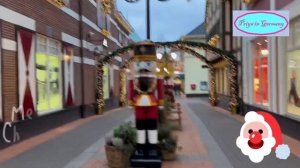 Roermond, Netherlands - McArthurGlen Designer Outlet during Christmas 2023