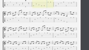 ETUDE key of A Minor by FERDINAND CARULLI classical guitar tutorial tabs