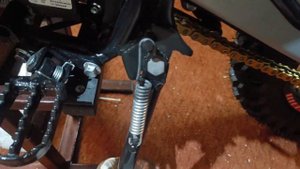Сборка Regulmoto sport 003 PRO pr. Часть 7. Модернизация подножки.