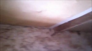 Подбиваем потолок пенопластом и фанерой