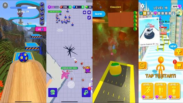 Going Balls vs Alien Invasion RPG IDLe Space vs Action Balls vs Tall Man Run #13/Mobile Balls смотреть онлайн