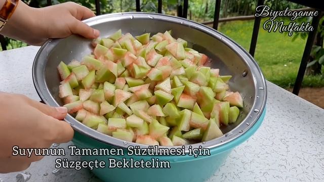Karpuz Kabuğu İle Reçel Yapımı ✅ /Qarpız Mürəbbəsinin Hazırlanması/Как приготовить арбузное варенье смотреть онлайн