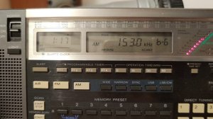 Румыны по ночам  всегда крутят классную музыку. Длинные волны. 153 кгц.