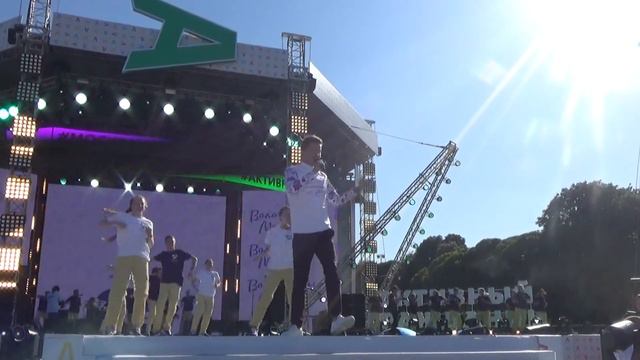 Дмитрий Нестеров - Гимн Волонтеров Москвы(#4ГодаАГ,Парк Горького)