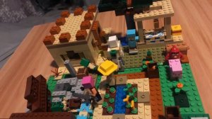 Lego Minecraft The Raid (New version)