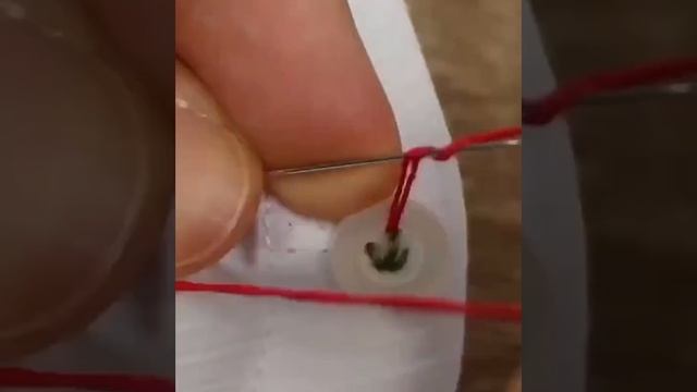 Хитрость, как красиво пришить пуговицы ???
