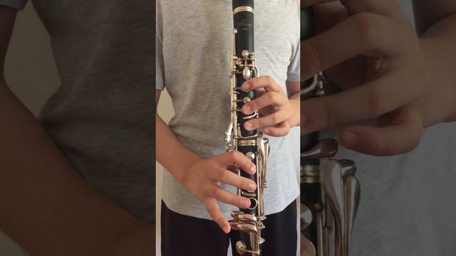 F Major Scale | Clarinet