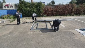 Каркас хозблока "ПРОДОМ 60" - поэтапная сборка. Уже в продаже только в магазинах "Петрович".