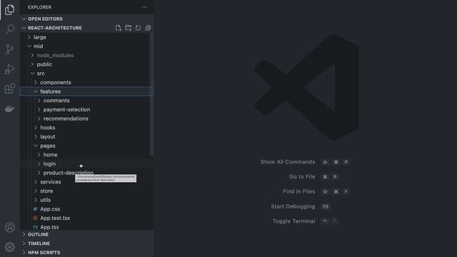 React Architecture: Small vs. Mid vs. Large App Folder Structure смотреть онлайн