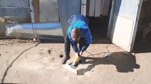 Обучение шлифовка доски болгаркой