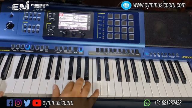 CASIO MZ X500 CUMBIA PERUANA смотреть онлайн