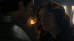 Alicent Hightower gets close to Criston Cole / House of The Dragon S1E09