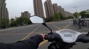 Riding an E bike in China 2020, Not for the faint hearted... (Huaqiao, Kunshan, China)