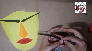 how to make Tribal  Mask Making with paper |How to Make DEADPOOL Mask easy DIY Tribal  Mask Making