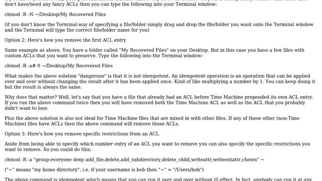 Permissions restoring from Time Machine - Finder copy vs "cp" copy (3 Solutions!!) смотреть онлайн