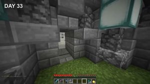 I Survived 100 Days Inside a Hidden Minecraft Base...