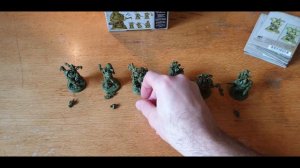 Space Marine Heroes 3 Deathguard Unboxing/review (German)