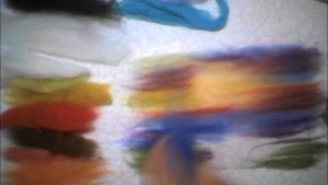 ЖИВОПИСЬ ШЕРСТЬЮ. Мастер-класс «Закат». Ольга Чепишко. Шерстяная акварель