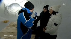 Das kälteste Hotel in Deutschland - Reportage aus Igludorf auf der Zugspitze - ARD Live nach Neun