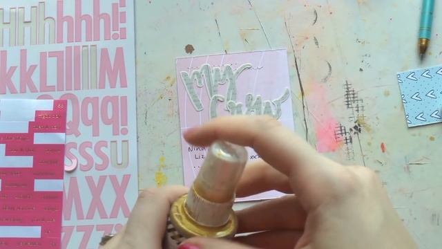 January Project Life ~ Dec Scraptastic "All Of You" Kit~ Scrapbooking Process Video смотреть онлайн