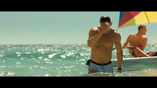 Casino Royale -Bond Rises out of the Water in Swimming Trunks -James Bond -007 -Daniel Craig