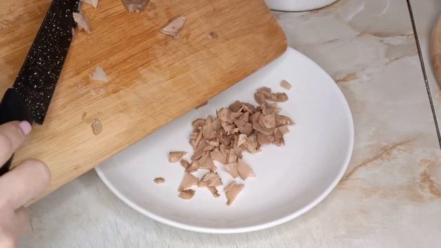 5 минут и готово! Вкусный салат из печени трески
